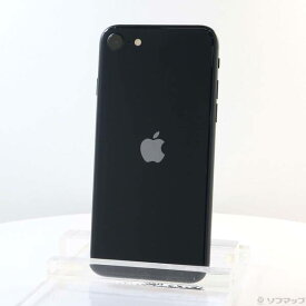 【中古】Apple(アップル) iPhone SE 第3世代 64GB ミッドナイト NMYC3J／A SIMフリー 【371-ud】