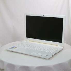 【中古】TOSHIBA(東芝) 格安安心パソコン dynabook T45／TW PT45TWP-SWA リュクスホワイト 〔Windows 10〕 【297-ud】