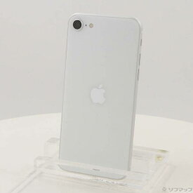 【中古】Apple(アップル) iPhone SE 第2世代 64GB ホワイト MHGQ3J／A SIMフリー 【276-ud】