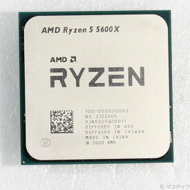 【中古】AMD(エーエムディー) Ryzen 5 5600X 〔3.7GHz／SOCKET AM4〕 【262-ud】