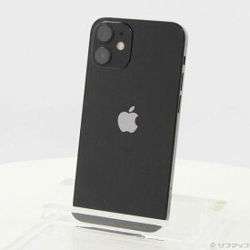 【中古】Apple(アップル) iPhone12 mini 128GB ブラック MGDJ3J／A SIMフリー 【297-ud】