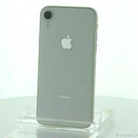 【中古】Apple(アップル) iPhoneXR 64GB ホワイト NT032J／A SIMフリー 【251-ud】