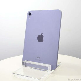 【中古】Apple(アップル) iPad mini 第6世代 256GB パープル MK7X3J／A Wi-Fi 【262-ud】