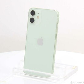 【中古】Apple(アップル) iPhone12 mini 64GB グリーン MGAV3J／A SIMフリー 【276-ud】