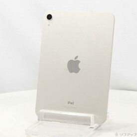 【中古】Apple(アップル) iPad mini 第6世代 256GB スターライト MK7V3J／A Wi-Fi 【252-ud】