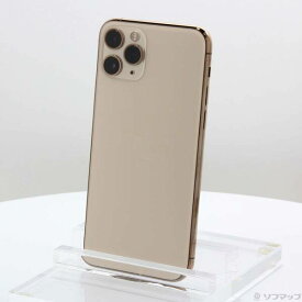 【中古】Apple(アップル) iPhone11 Pro 64GB ゴールド MWC52J／A SIMフリー 【262-ud】