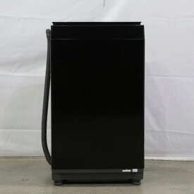 【中古】ツインバード 〔展示品〕 全自動電気洗濯機 ブラック WM-ED55B ［洗濯5.5kg ／簡易乾燥(送風機能) ／上開き］ 【258-ud】