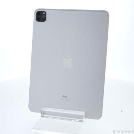 【中古】Apple(アップル) iPad Pro 11インチ 第3世代 128GB シルバー MHQT3J／A Wi-Fi 【349-ud】
