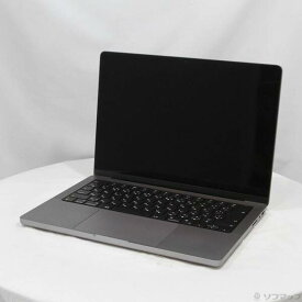 【中古】Apple(アップル) MacBook Pro 14.2-inch Late 2021 MKGP3J／A Apple M1 Pro 8コアCPU_14コアGPU 16GB SSD512GB スペースグレイ 〔12.6 Monterey〕 【252-ud】