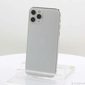 【中古】Apple(アップル) iPhone11 Pro 256GB シルバー MWC82J／A SIMフリー 【258-ud】