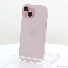 【中古】Apple(アップル) iPhone15 128GB ピンク MTMJ3J／A SIMフリー 【349-ud】