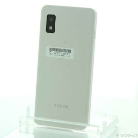【中古】SHARP(シャープ) AQUOS wish3 64GB ホワイト A302SH SoftBank 【344-ud】