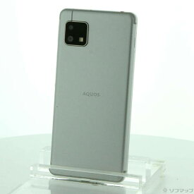 【中古】SHARP(シャープ) AQUOS sense4 basic 64GB シルバー A003SH Y!mobile 【344-ud】