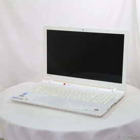 【中古】TOSHIBA(東芝) 格安安心パソコン dynabook T55／TW PT55TWP-BWA リュクスホワイト 〔Windows 10〕 【344-ud】
