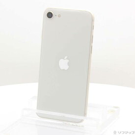 【中古】Apple(アップル) iPhone SE 第3世代 256GB スターライト MMYK3J／A SIMフリー 【262-ud】