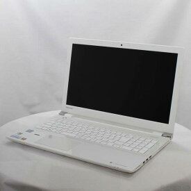 【中古】TOSHIBA(東芝) 格安安心パソコン dynabook T55／EW PT55EWP-BJA2 リュクスホワイト 〔Windows 10〕 【349-ud】