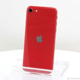【中古】Apple(アップル) iPhone SE 第2世代 64GB プロダクトレッド MX9U2J／A SIMフリー 【297-ud】