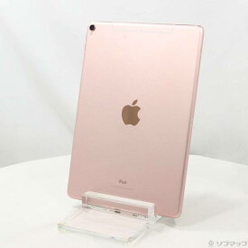 【中古】Apple(アップル) iPad Pro 10.5インチ 512GB ローズゴールド MPMH2J／A SIMフリー 【276-ud】