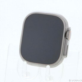 【中古】Apple(アップル) Apple Watch Ultra GPS + Cellular 49mm チタニウムケース バンド無し 【349-ud】