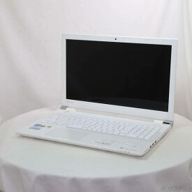 【中古】TOSHIBA(東芝) 格安安心パソコン dynabook T45／DW PT45DWP-SJA リュクスホワイト 〔Windows 10〕 【297-ud】