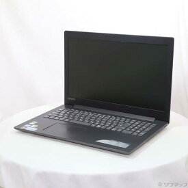【中古】Lenovo(レノボジャパン) 格安安心パソコン ideapad 320 80XH006BJP オニキスブラック 〔Windows 10〕 【371-ud】