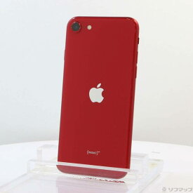 【中古】Apple(アップル) iPhone SE 第2世代 64GB プロダクトレッド MX9U2J／A SIMフリー 【252-ud】