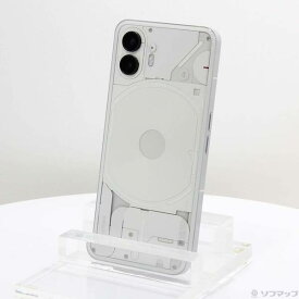 【中古】Nothing 〔展示品〕 Phone(2) 256GB ホワイト A10400033 SIMフリー 【262-ud】