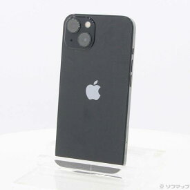 【中古】Apple(アップル) iPhone13 128GB ミッドナイト MLNC3J／A SIMフリー 【381-ud】