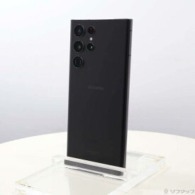 【中古】SAMSUNG(サムスン) Galaxy S22 Ultra 256GB ファントムブラック SC-52C docomoロック解除SIMフリー 【258-ud】