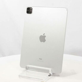 【中古】Apple(アップル) iPad Pro 11インチ 第2世代 1TB シルバー MXDH2J／A Wi-Fi 【295-ud】