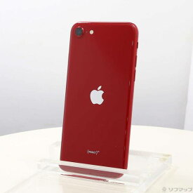 【中古】Apple(アップル) iPhone SE 第3世代 128GB プロダクトレッド MMYH3J／A SIMフリー 【381-ud】