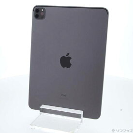 【中古】Apple(アップル) iPad Pro 11インチ 第3世代 128GB スペースグレイ MHQR3J／A Wi-Fi 【384-ud】