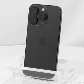 【中古】Apple(アップル) iPhone14 Pro 128GB スペースブラック MPXU3J／A SIMフリー 【348-ud】