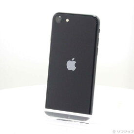 【中古】Apple(アップル) iPhone SE 第3世代 64GB ミッドナイト MMYC3J／A SIMフリー 【381-ud】