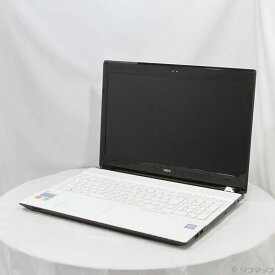 【中古】NEC(エヌイーシー) 格安安心パソコン LaVie Note Standard NS350／GAW PC-NS350GAW クリスタルホワイト 〔Windows 10〕 【377-ud】