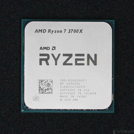 【中古】AMD(エーエムディー) Ryzen 7 3700X 〔3.6GHz／SOCKET AM4〕 【262-ud】
