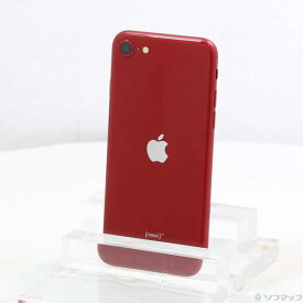 【中古】Apple(アップル) iPhone SE 第3世代 128GB プロダクトレッド MMYH3J／A SIMフリー 【247-ud】