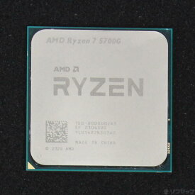 【中古】AMD(エーエムディー) Ryzen 7 5700G 〔3.8GHz／SOCKET AM4〕 【262-ud】