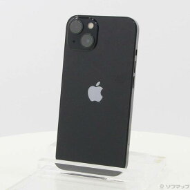 【中古】Apple(アップル) iPhone13 128GB ミッドナイト MLNC3J／A SIMフリー 【247-ud】