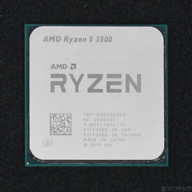 【中古】AMD(エーエムディー) Ryzen 5 3500 〔3.6GHz／SOCKET AM4〕 【262-ud】