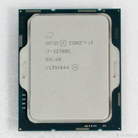 【中古】intel(インテル) Core i7 12700K 〔3.6GHz／LGA 1700〕 【262-ud】