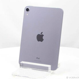 【中古】Apple(アップル) iPad mini 第6世代 64GB パープル MK7R3J／A Wi-Fi 【352-ud】
