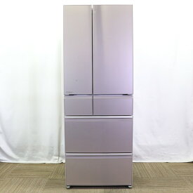 【中古】MITSUBISHI(三菱) 〔展示品〕 【EC限定特価】 冷蔵庫 MZシリーズ グレイングレージュ MR-MZ60J-C ［幅68.5cm ／602L ／6ドア ／観音開きタイプ ／2023年］ 【398-ud】