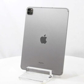 【中古】Apple(アップル) iPad Pro 11インチ 第4世代 512GB スペースグレイ MNYG3J／A SIMフリー 【348-ud】