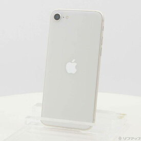【中古】Apple(アップル) iPhone SE 第3世代 64GB スターライト MMYD3J／A SIMフリー 【247-ud】