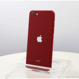 【中古】Apple(アップル) iPhone SE 第3世代 256GB プロダクトレッド MMYL3J／A SIMフリー 【344-ud】