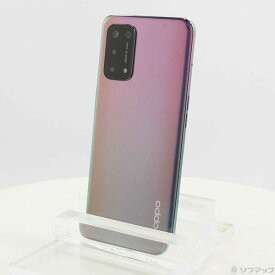 【中古】OPPO(オッポ) OPPO A54 5G 64GB ファンタスティックパープル OPG02 auロック解除SIMフリー 【305-ud】