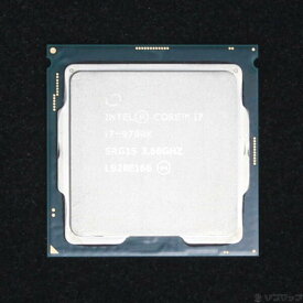 【中古】intel(インテル) Core i7 9700K 〔3.6GHz／LGA 1151〕 【305-ud】
