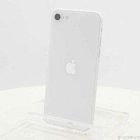 【中古】Apple(アップル) iPhone SE 第2世代 64GB ホワイト MHGQ3J／A SIMフリー 【198-ud】