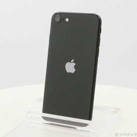 【中古】Apple(アップル) iPhone SE 第2世代 64GB ブラック MHGP3J／A SIMフリー 【371-ud】